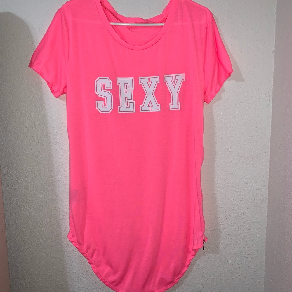 NEW Pink ‘Sexy’ Night Gown